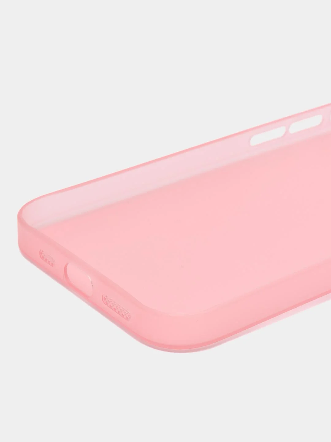 Красный ультратонкий чехол для iPhone 15 Pro, хрупкий тонкий