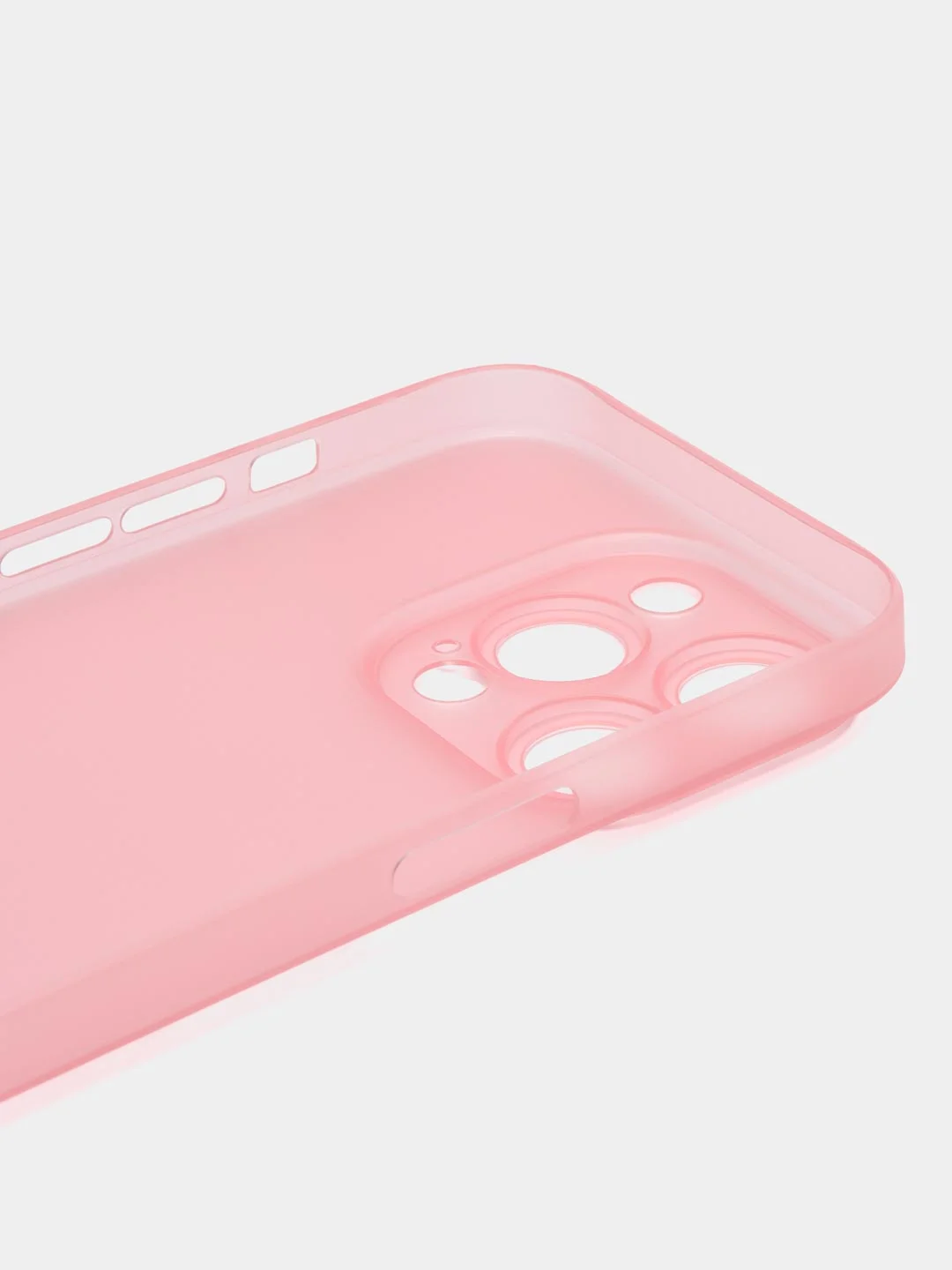 Красный ультратонкий чехол для iPhone 15 Pro, хрупкий тонкий