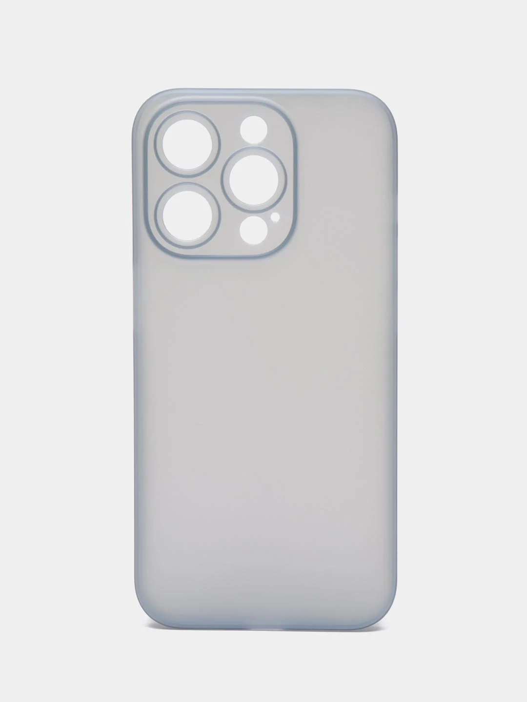Голубой ультратонкий чехол для iPhone 15 Pro, хрупкий тонкий
