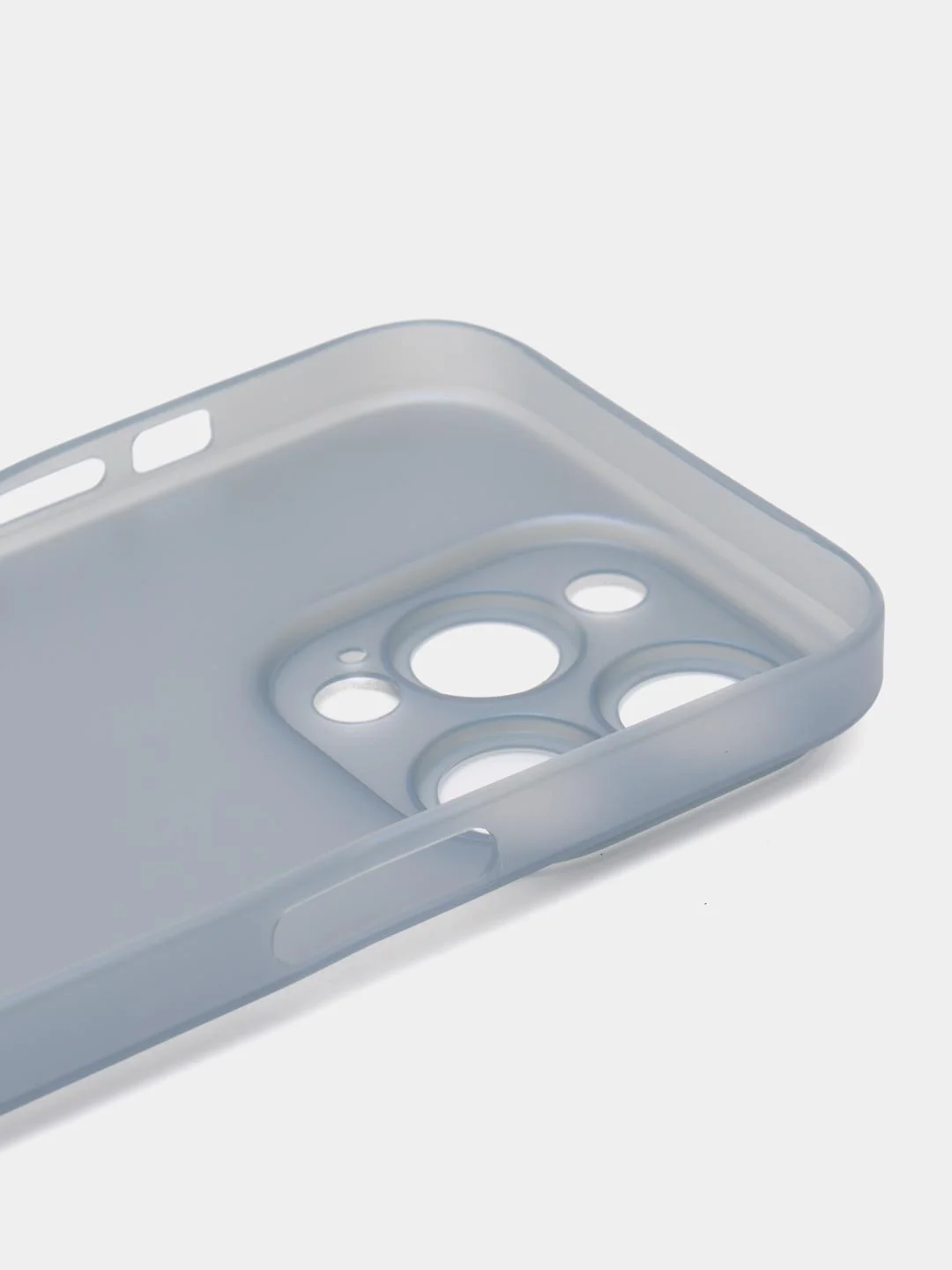 Голубой ультратонкий чехол для iPhone 15 Pro, хрупкий тонкий