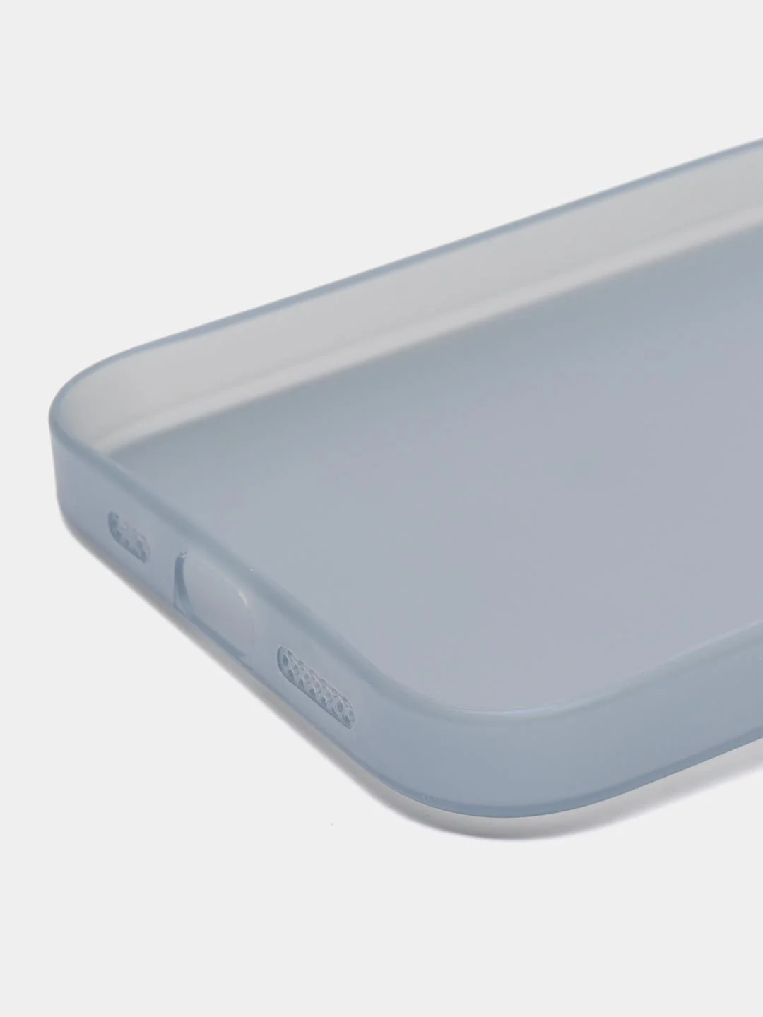 Голубой ультратонкий чехол для iPhone 15 Pro, хрупкий тонкий