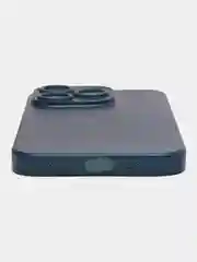 Синий ультратонкий чехол для iPhone 15 Pro, хрупкий тонкий
