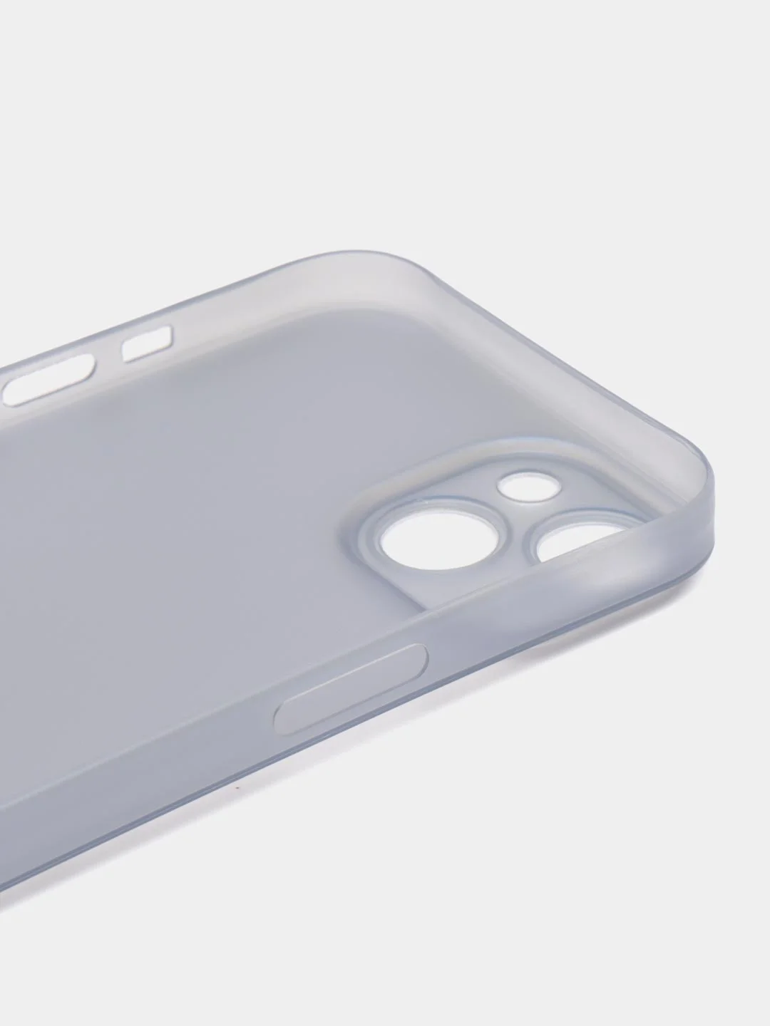Голубой ультратонкий чехол для iPhone 13, хрупкий, тонкий