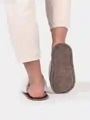 Белый тапочки домашние, женские, мужские, меховые