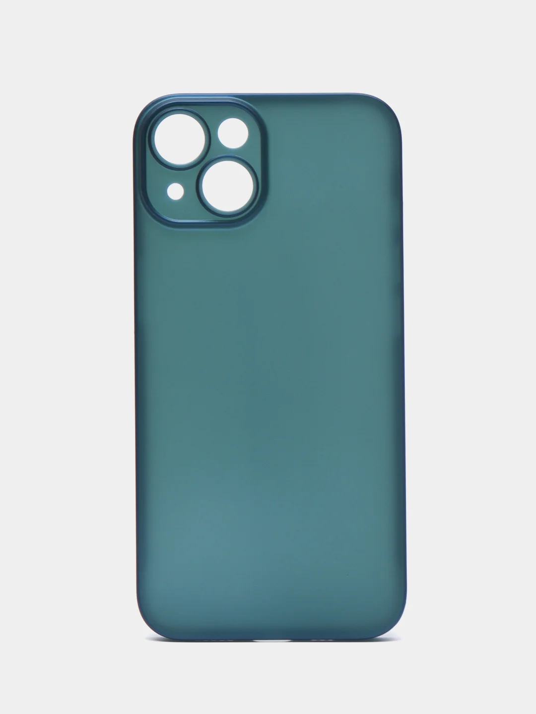 Синий ультратонкий чехол для iPhone 14, хрупкий, тонкий