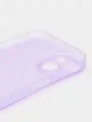 Сиреневый ультратонкий чехол для iPhone 14, хрупкий, тонкий