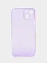 Сиреневый ультратонкий чехол для iPhone 14, хрупкий, тонкий