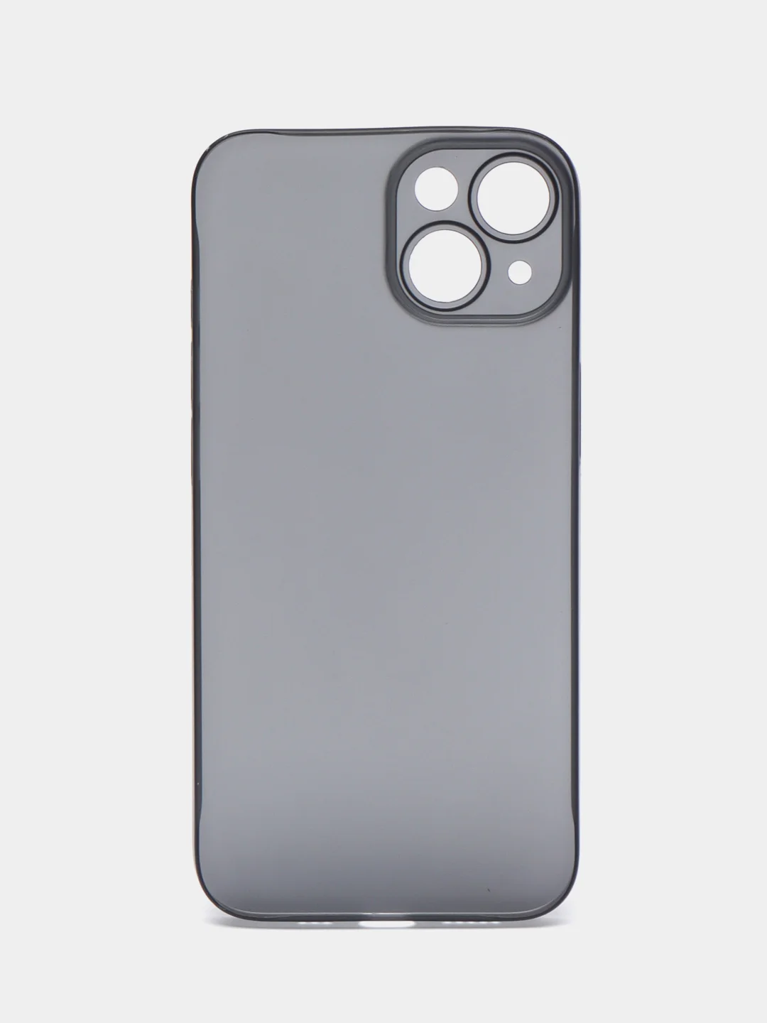 Тёмно-серый ультратонкий чехол для iPhone 14, хрупкий, тонкий