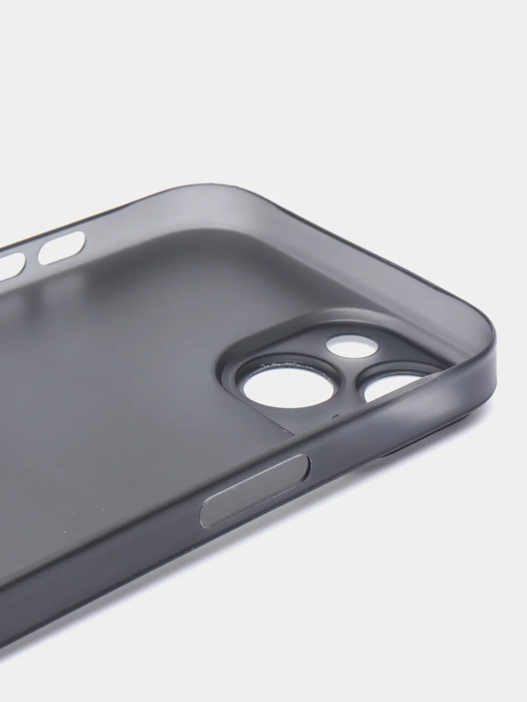 Тёмно-серый ультратонкий чехол для iPhone 14, хрупкий, тонкий