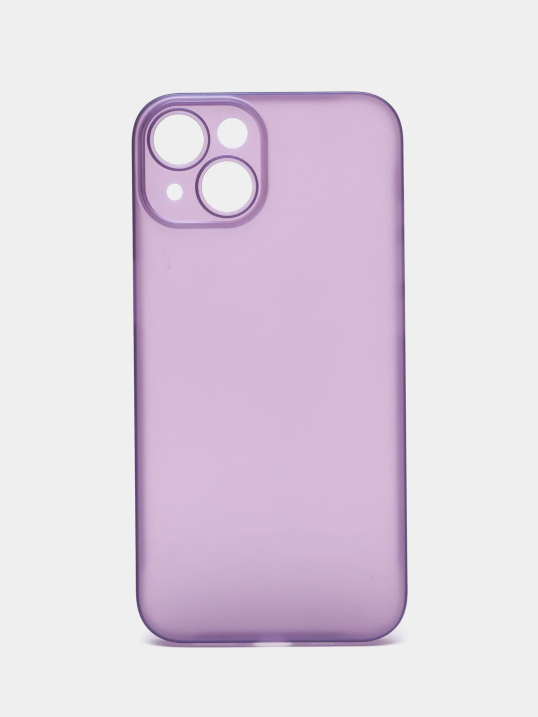 Фиолетовый ультратонкий чехол для iPhone 14, хрупкий, тонкий