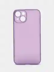 Фиолетовый ультратонкий чехол для iPhone 14, хрупкий, тонкий