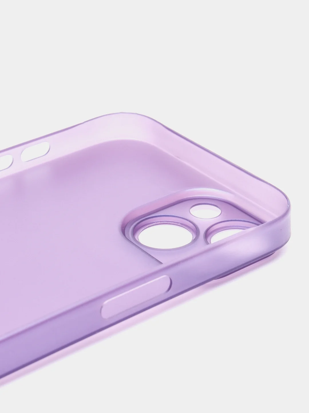Фиолетовый ультратонкий чехол для iPhone 14, хрупкий, тонкий