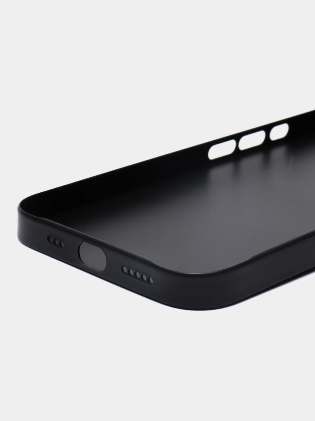 Черный ультратонкий чехол для iPhone 14, хрупкий, тонкий