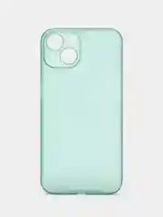 Зеленый ультратонкий чехол для iPhone 13, хрупкий, тонкий