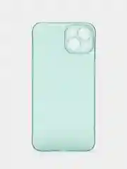 Зеленый ультратонкий чехол для iPhone 13, хрупкий, тонкий