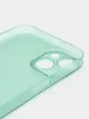 Зеленый ультратонкий чехол для iPhone 13, хрупкий, тонкий