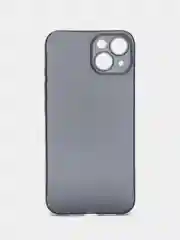 Тёмно-серый ультратонкий чехол для iPhone 13, хрупкий, тонкий