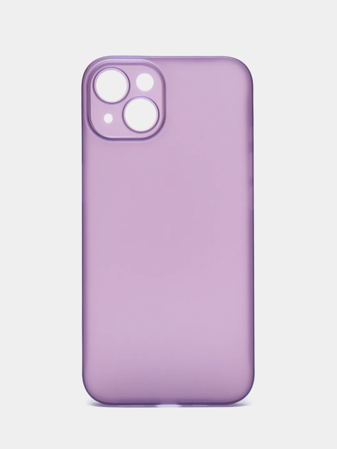 Фиолетовый ультратонкий чехол для iPhone 13, хрупкий, тонкий