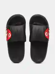 Черный шлепанцы мужские