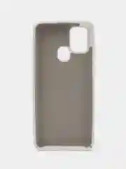 Белый чехол Накладка "Soft-touch" с перфорацией для Samsung A01 / A20 / A21S / A41 / A60 / A71 / A81 / A91