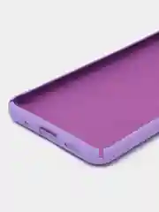 Лавандовый чехол Накладка "Soft-touch" с перфорацией для Samsung A01 / A20 / A21S / A41 / A60 / A71 / A81 / A91