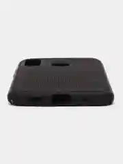 Черный чехол Накладка "Soft-touch" с перфорацией для Samsung A01 / A20 / A21S / A41 / A60 / A71 / A81 / A91