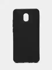 Черный чехол Накладка с перфорацией для Xiaomi Redmi 7 / 8 / 8A / MIA3 / MI9T / MI10 / MI10LITE / NOTE10LITE