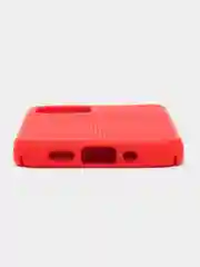 Алый чехол Накладка с перфорацией для iPhone XR / 11 / 11 Pro / 11 Pro Max / 12 / 12Pro / 12mini / 12 Pro Max