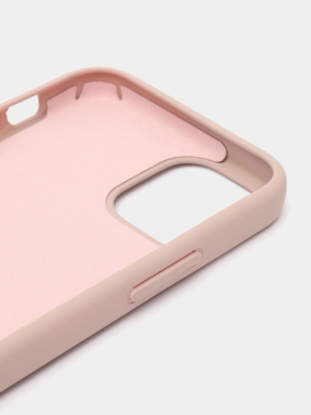 Бежевый чехол Накладка с перфорацией для iPhone XR / 11 / 11 Pro / 11 Pro Max / 12 / 12Pro / 12mini / 12 Pro Max