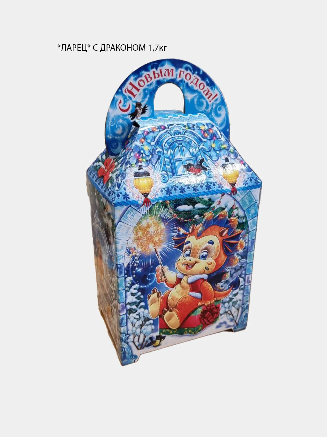 Новогодняя коробка для сладостей