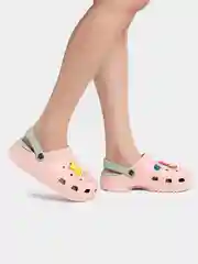 Конфетный сабо женские с джибитсами, тапочки