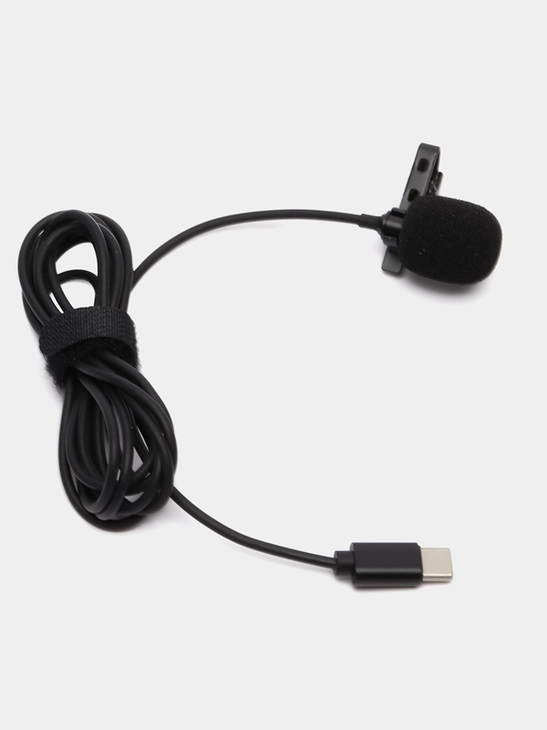 Микрофон петличный KM-003 для качественной записи, Type-C