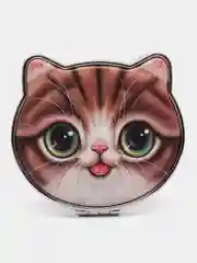 Шоколадный зеркало складное, карманное, косметическое