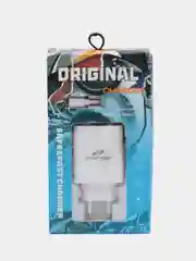 Белый зарядное устройство с кабелем Micro-USB Android зарядный комплект, микро юсб зарядка, блок