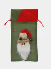 Зелёный хаки мешок подарочный