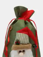Зелёный хаки мешок подарочный