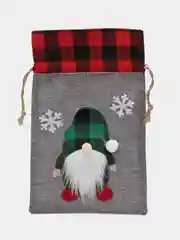 Оливковый мешок подарочный