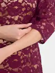Бордовый женское платье, вечернее, праздничное
