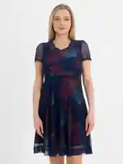 Морской платье женское, большие размеры