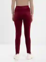 Вишнёвый женские брюки зауженные, вельветовые