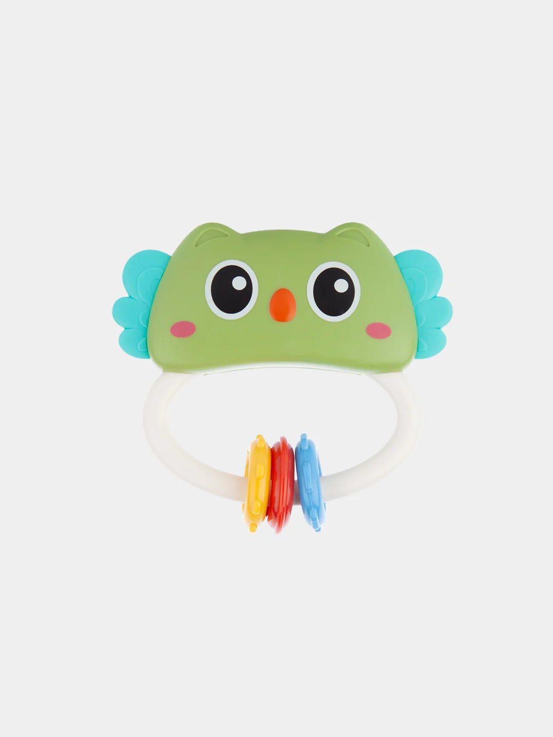 Синий игрушка-карусель для новорожденных КАРТОФАН, мобиль детский в кроватку музыкальный/дерево
