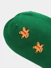 Горчичный носки новогодние