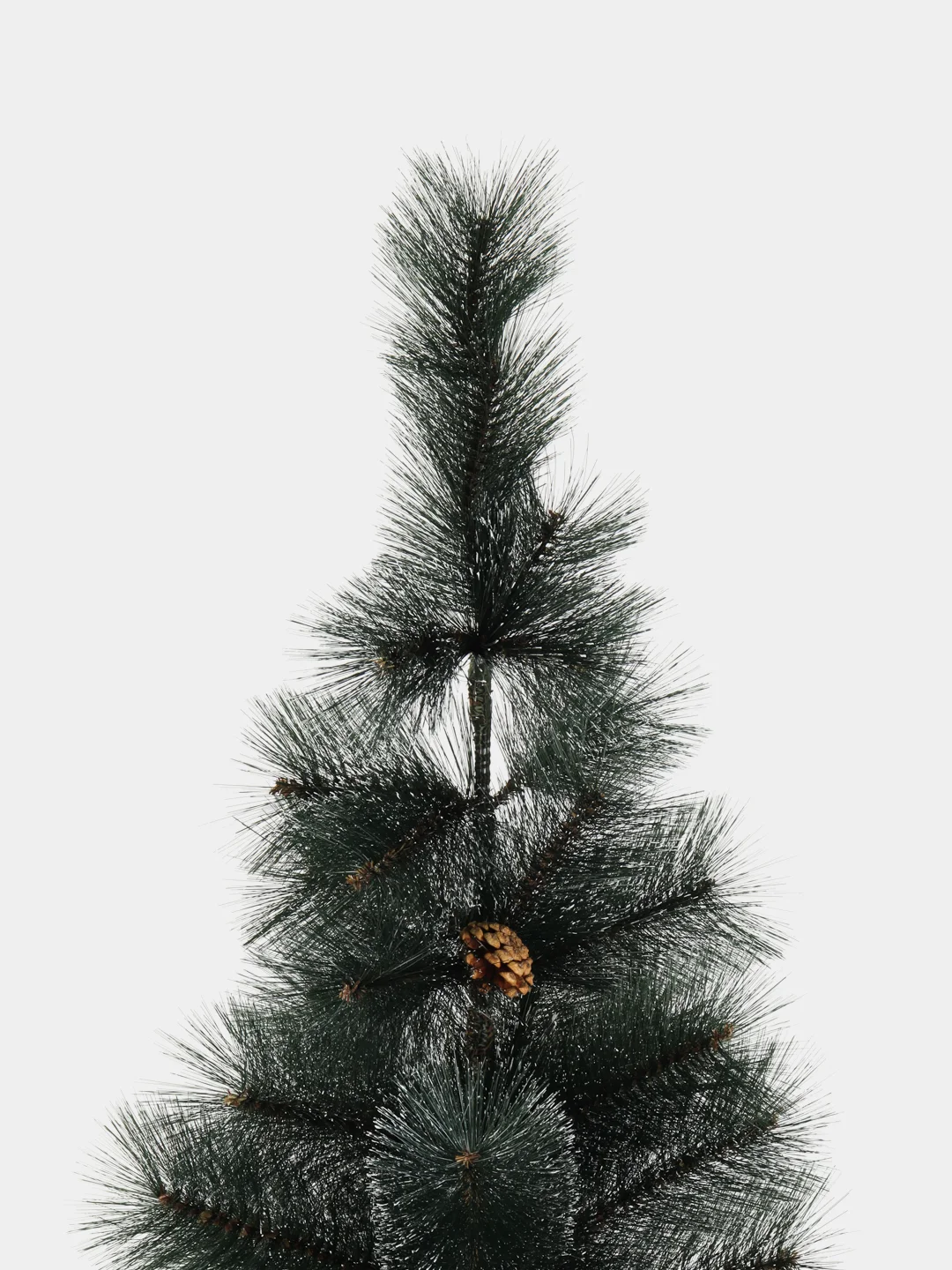 Елка новогодняя искусственная, с шишками, 210 см