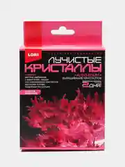 Опыты набор для выращивания "Лучистые кристаллы Малиновый кристалл"