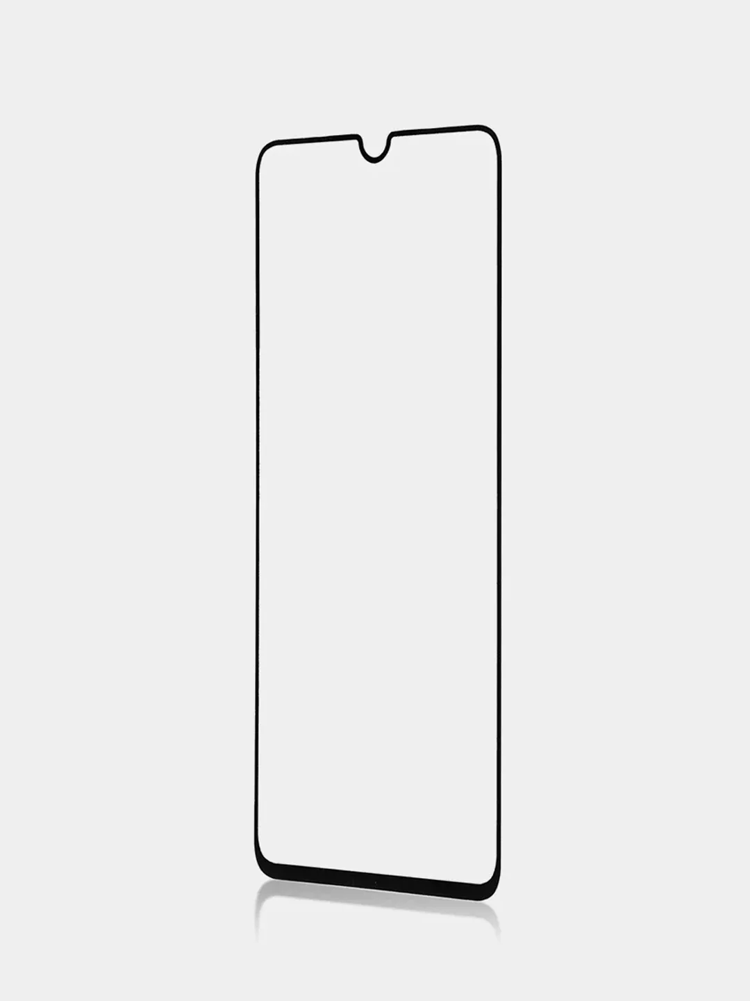 Защитное стекло КАРТОФАН для Infinix Note 11 с олеофобным покрытием и черной рамкой
