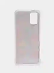 Светло-оранжевый чехол Samsung Galaxy A02s, Самсунг Галакси А02с чехол силиконовый с рисунком