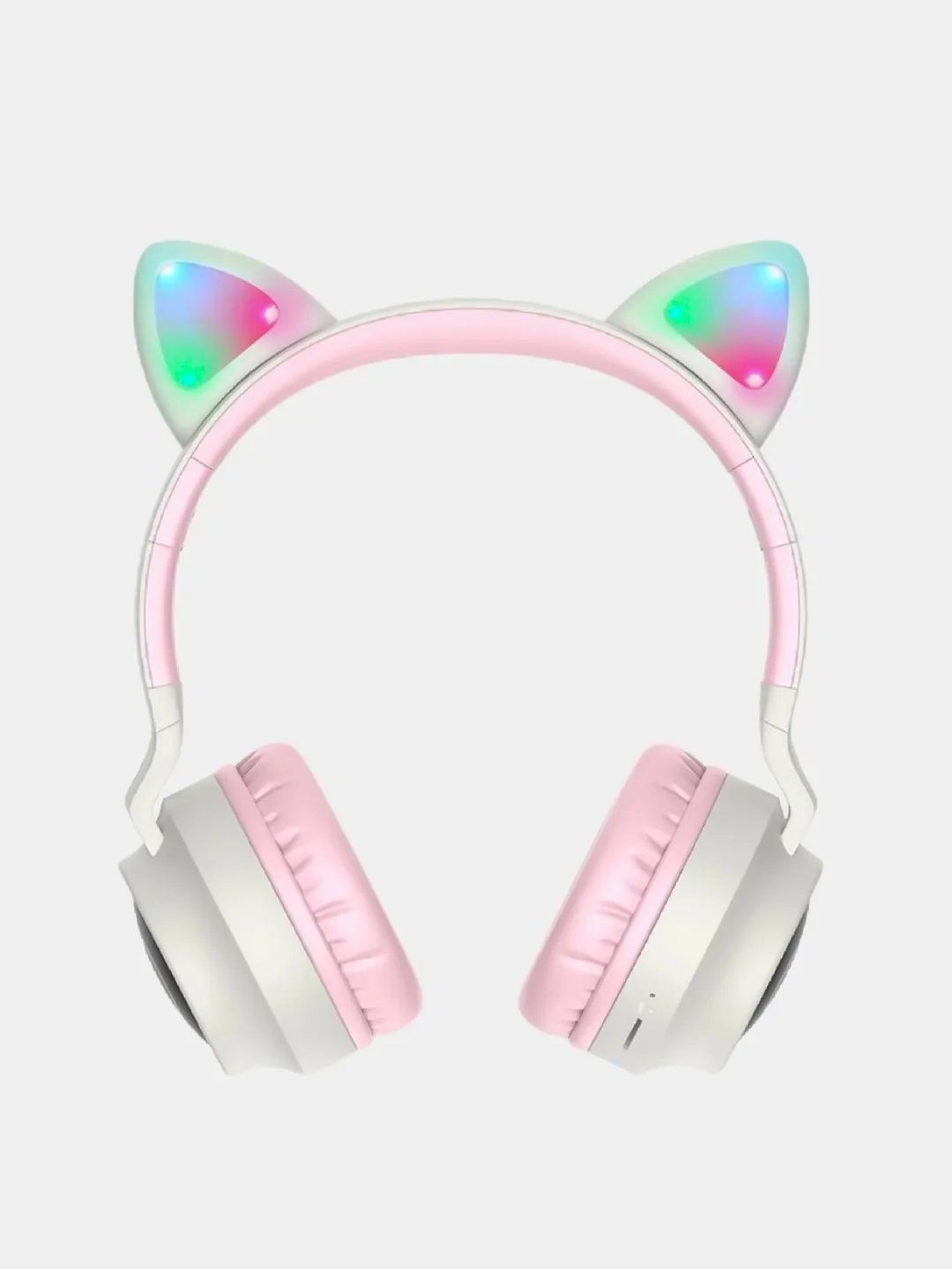 Розовый наушники Bluetooth беспроводные Hoco W27