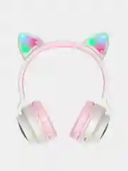 Розовый наушники Bluetooth беспроводные Hoco W27