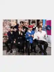 Сиреневый гибкий магнит на холодильник, k-pop StrayKids, BTS