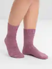Зеленый носки шерстяные, новогодние, зимние, женские
